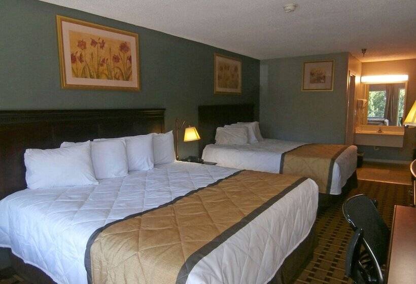 キングサイズベッドのスタンダードルーム, Americas Best Value Inn Athens