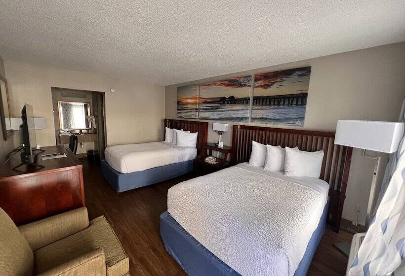 Номер Стандарт 2 Двуспальные Кровати, Days Inn By Wyndham Daytona Beach Speedway