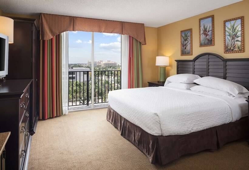 キングサイズベッドのスイートルーム, Embassy Suites By Hilton Fort Lauderdale 17th Street