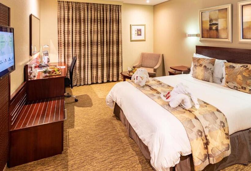 Quarto standard, City Lodge Hotel Johannesburg Airport, Barbara Road