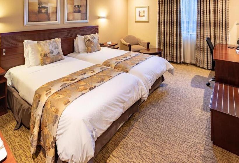 Quarto standard, City Lodge Hotel Johannesburg Airport, Barbara Road