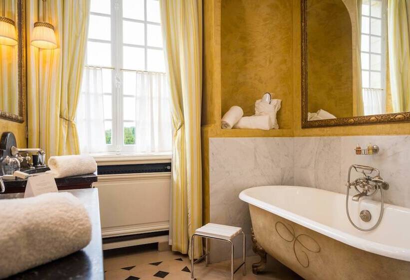 סוויטה מלכותית, Château De Courcelles   Relais & Châteaux