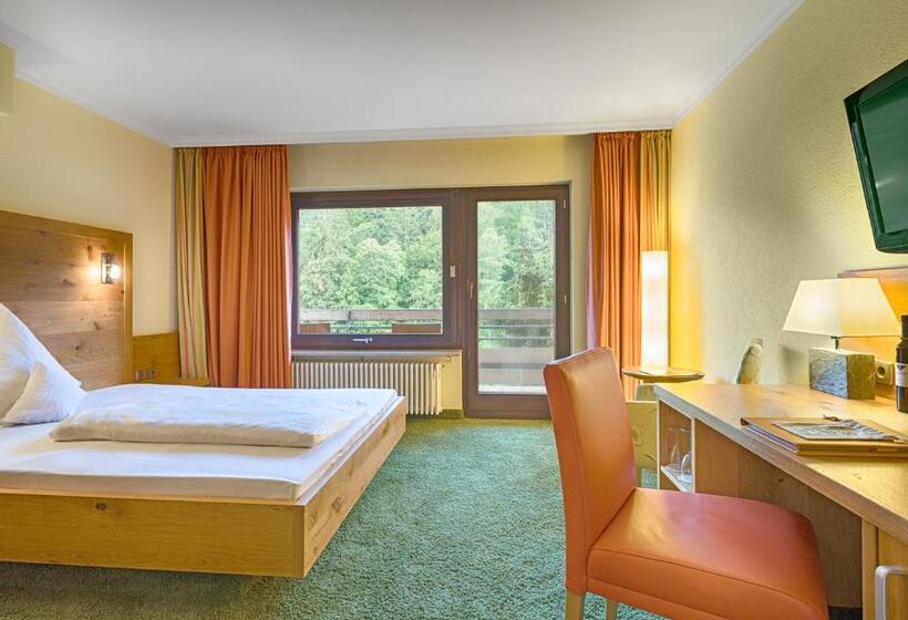 اتاق استاندارد با چشم‌انداز باغ, Ringhotel Mönch`s Wald