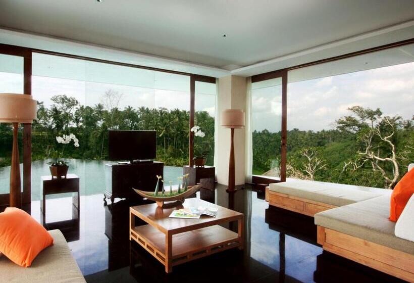 三卧室泳池别墅, Kamandalu Ubud