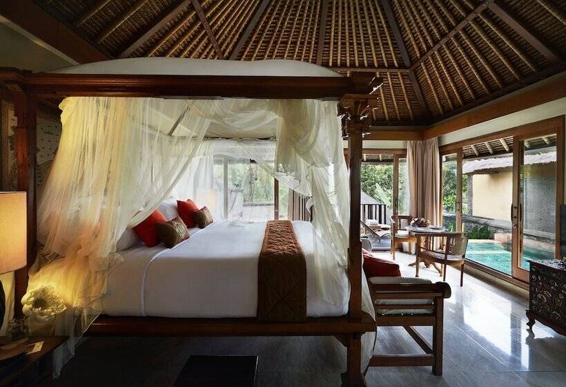 别墅: 1间卧室带游泳池, Kamandalu Ubud
