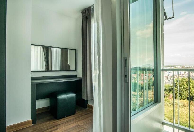 Quarto Estandar Cama King, Winner Sriracha Serviced Apartment