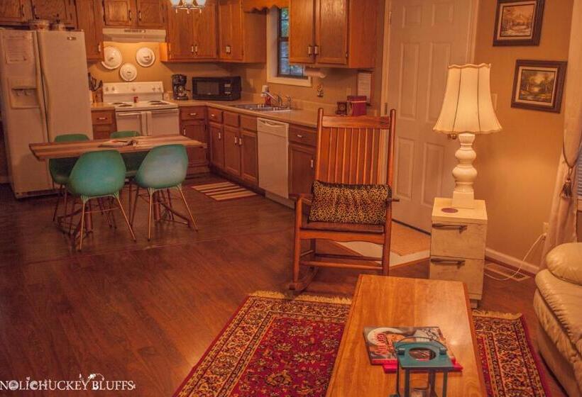 3间卧室的房子, Nolichuckey Bluffs Bed & Breakfast Cabins