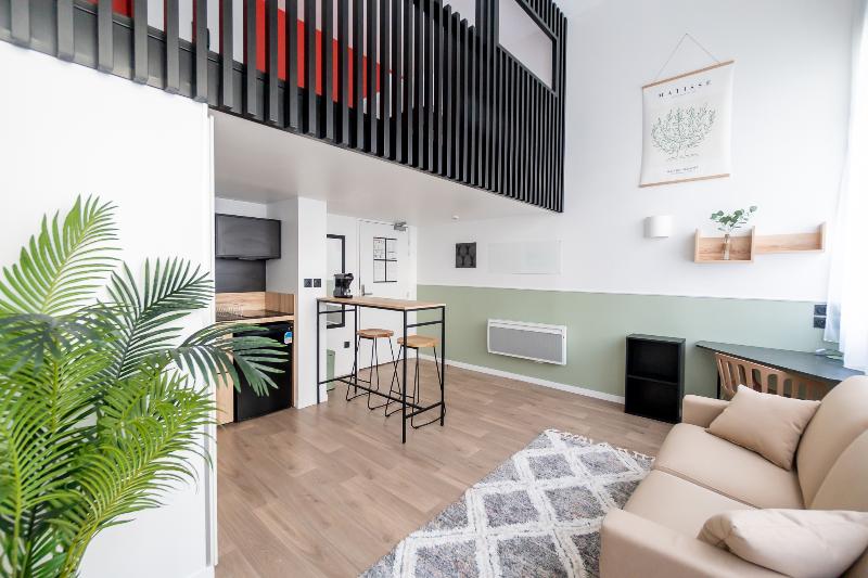 דירת דופלקס בת חדר שינה 1, Ecla Paris Massy Palaiseau