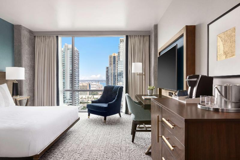 Стандартный Номер Кровать Кинг, Carte Hotel San Diego Downtown, Curio Collection By Hilton