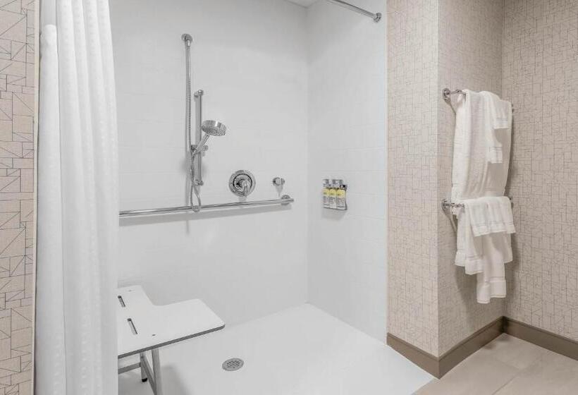 身障者適用スイートルーム, Holiday Inn Express & Suites Chicago O Hare Airport, An Ihg