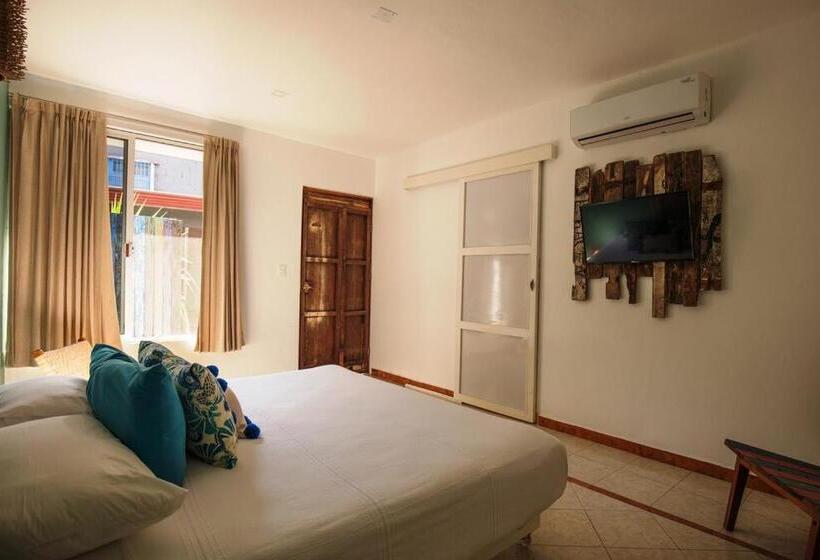 キングサイズベッドのデラックスルーム, Casa Colonial Tulum