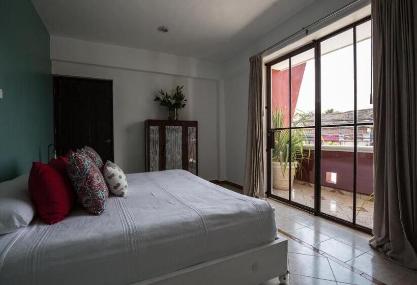 キングサイズベッドのデラックスルーム, Casa Colonial Tulum