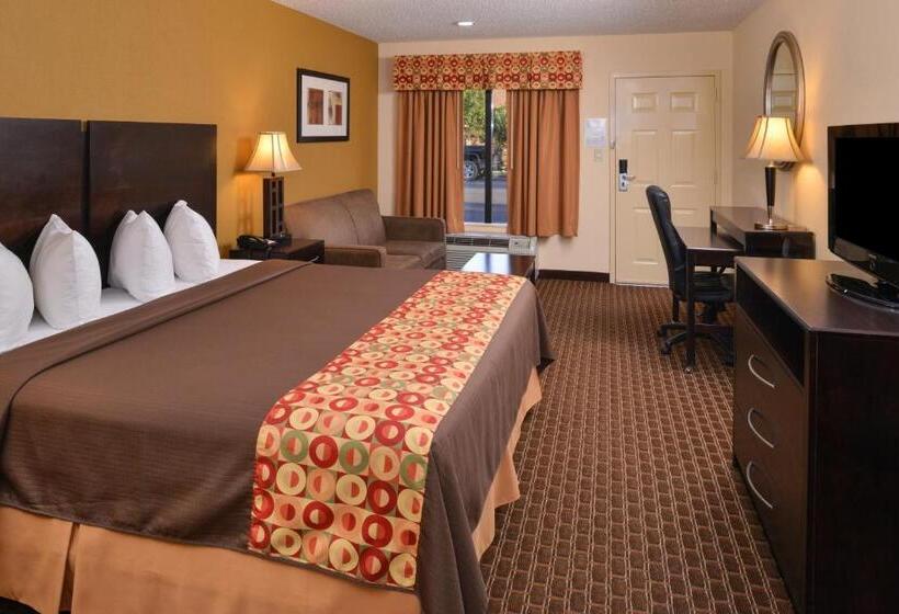 キングサイズベッドのスタンダードルーム, Americas Best Value Inn Tupelo Barnes Crossing