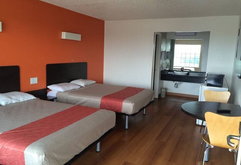 Номер Стандарт 2 Двуспальные Кровати, Motel 6 Waxahachie, Tx