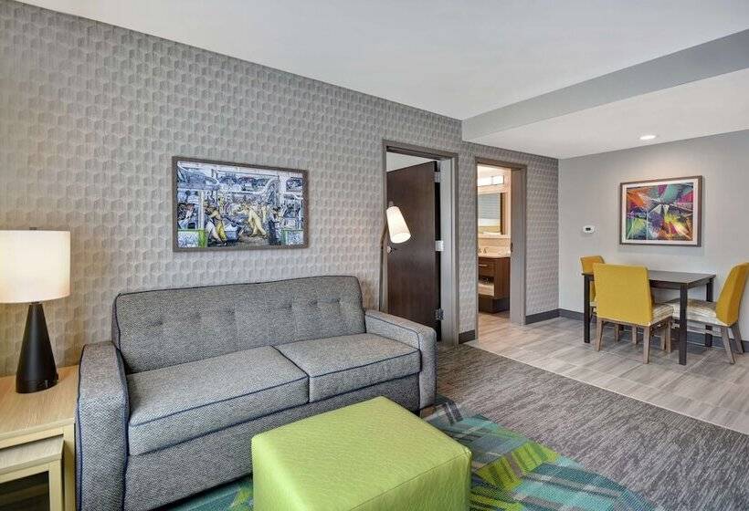 Люкс Адаптированный для Инвалидов, Home2 Suites By Hilton Taylor Detroit