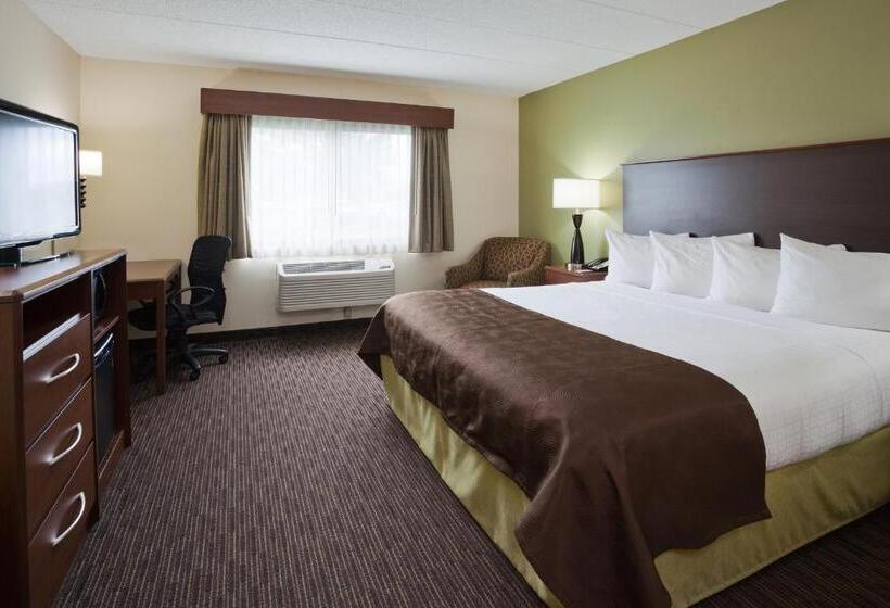 스탠다드 룸 킹사이즈 침대, Americinn And Suites By Wyndham Delafield Waukesha Milwaukee