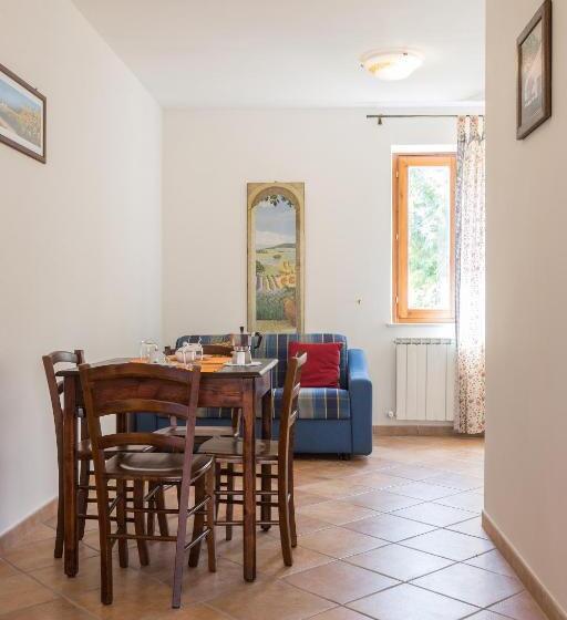 침실 1개 가든 전망 아파트, Agriturismo Il Sagrato Di Assisi  Appartamenti,camere