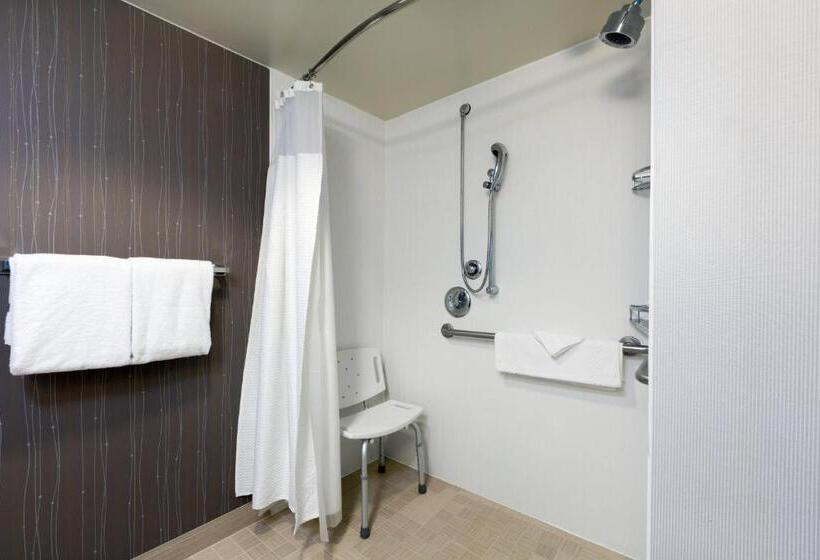 اتاق استاندارد با تخت بزرگ برای معلولان, Courtyard By Marriott San Antonio Airport/north Star Mall