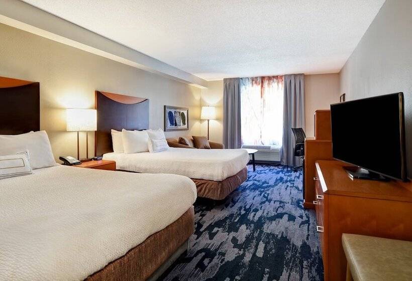 스탠다드 룸 더블 침대 2개, Fairfield Inn & Suites By Marriott Atlanta Kennesaw