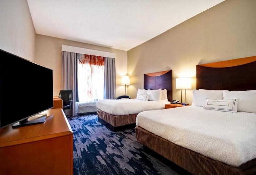 스탠다드 룸 더블 침대 2개, Fairfield Inn & Suites By Marriott Atlanta Kennesaw