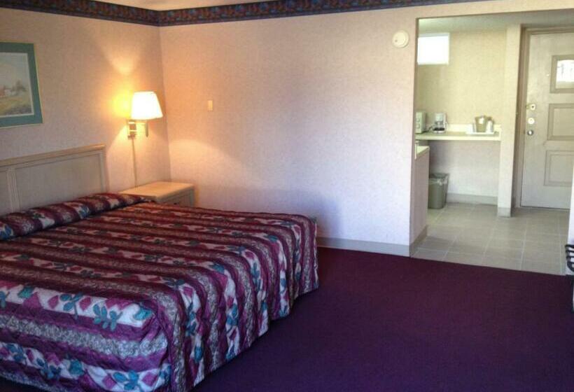 带大床的标准间, Green Valley Motel