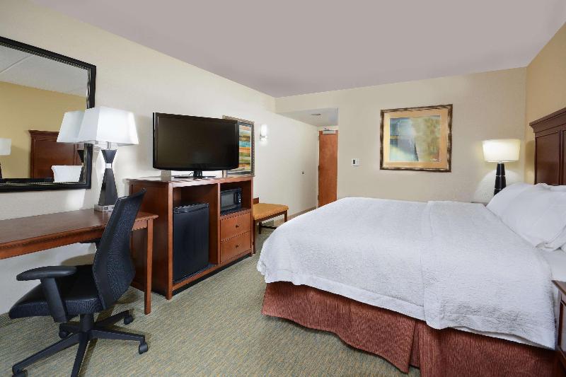 스탠다드 룸 킹사이즈 침대, Hampton Inn Raleigh Durham Airport