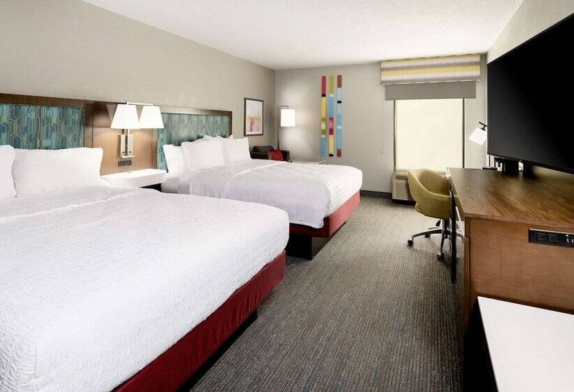 Номер Стандарт 2 Двуспальные Кровати, Hampton Inn Richmondsouthwesthull Street