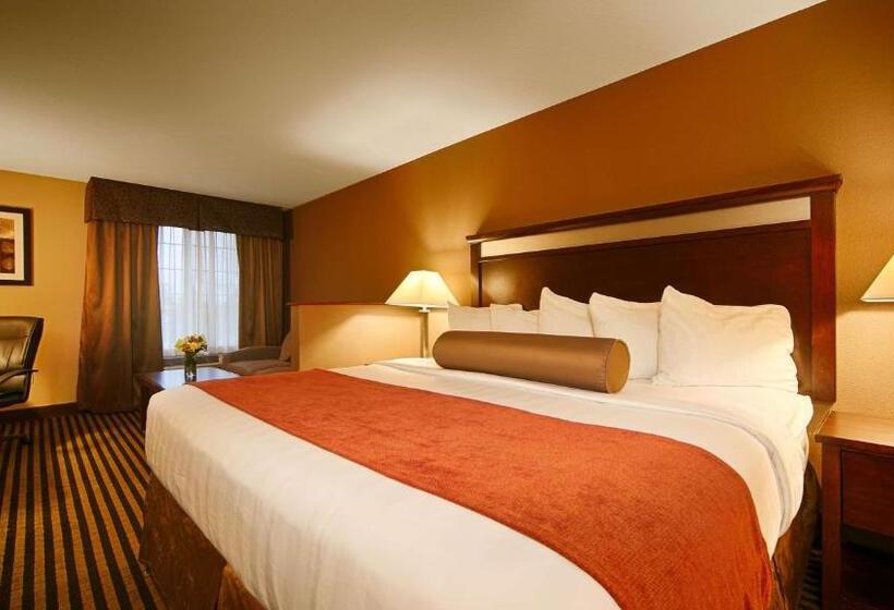 身障者適用キングサイズベッドルーム, Best Western Plus Prairie Inn