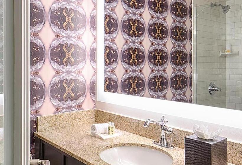 חדר דחוקס עם מיטת קינג, Holiday Inn Hotel French Quarter Chateau Lemoyne, An Ihg