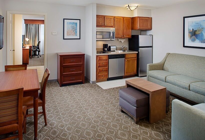 Suite 2 Dormitoris, Homewood Suites By Hilton San Antonio Riverwalk/downtown