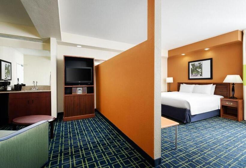 스탠다드 스튜디오 킹침대, Fairfield Inn & Suites By Marriott San Francisco San Carlos