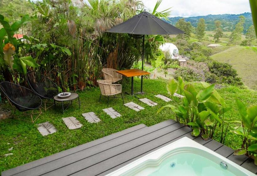 디럭스 룸, Ecohotel Monte Tierra Habitaciones Y Glamping