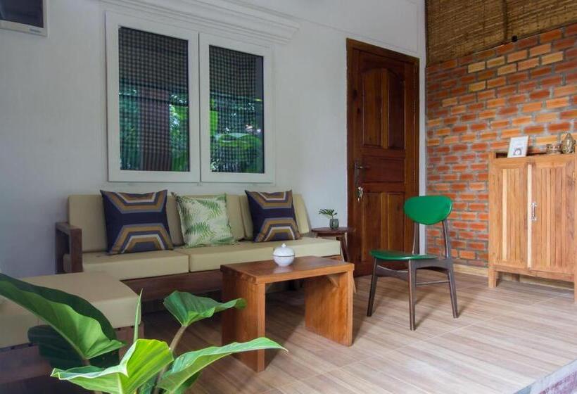 带1个卧室带花园景观的公寓, Angkor Dino Home
