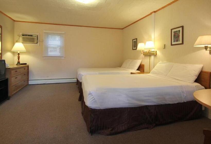 Номер Стандарт 2 Двуспальные Кровати, Maple Leaf Motel