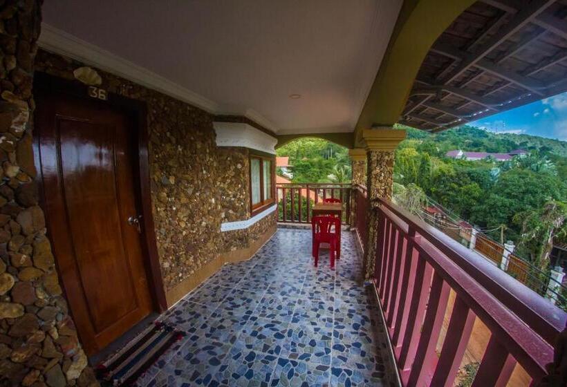 اتاق استاندارد با بالکن و چشم‌انداز دریا, Kep Villa Hill Guest House 1