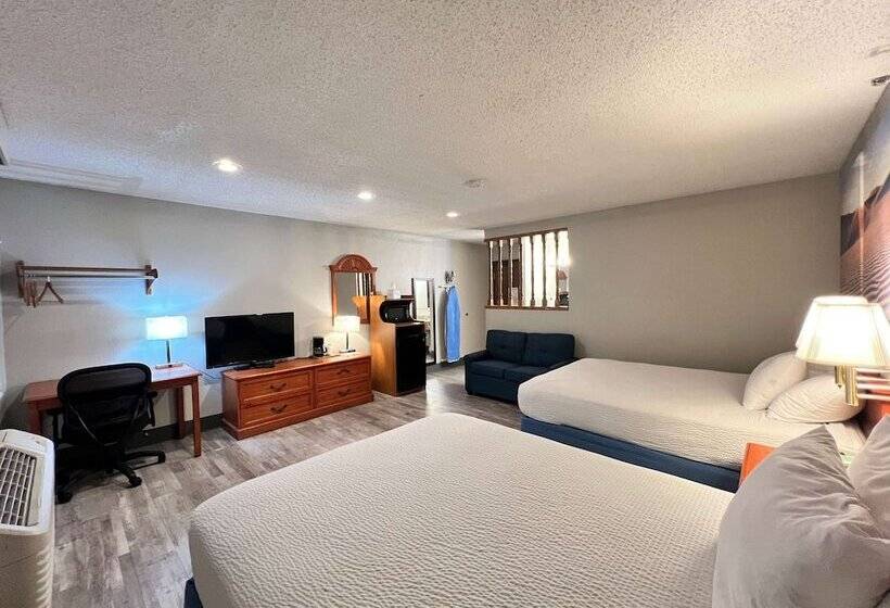 Номер Стандарт 2 Двуспальные Кровати, Antelope Inn & Suites