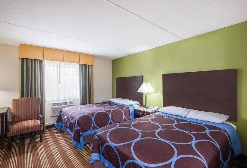 Номер Стандарт 2 Двуспальные Кровати, Super 8 By Wyndham Bangor