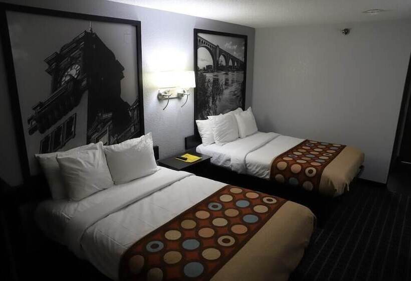 스탠다드 룸 더블 침대 2개, Super 8 By Wyndham Richmond Airport Va