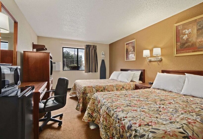 스탠다드 룸 더블 침대 2개, Super 8 By Wyndham Richmond Airport Va