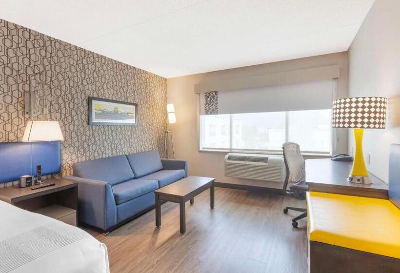 חדר סטנדרט עם מיטת קינג, Glō Best Western Mississauga Corporate Centre