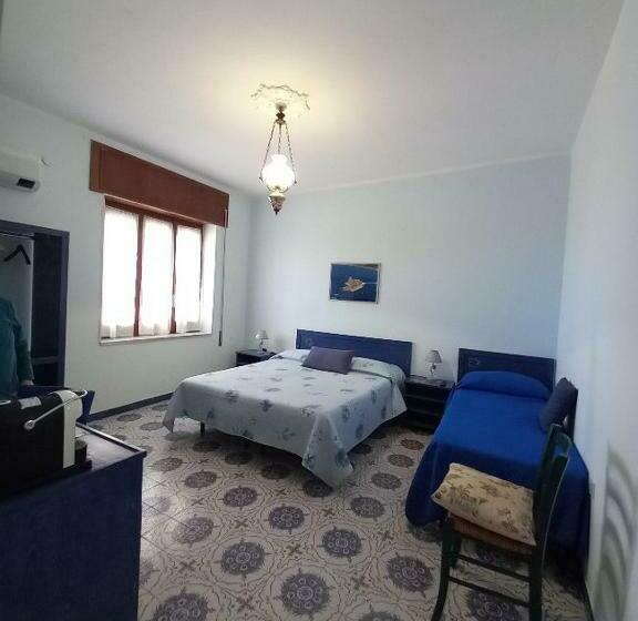Трехместный Номер Deluxe Вид на Море, Miramare B&b Di Cerri Maria