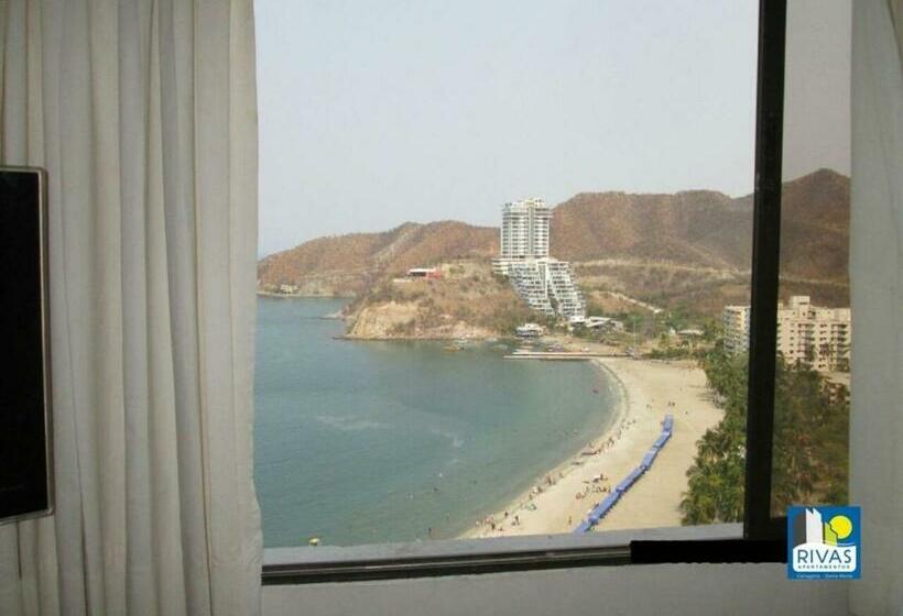 Apartamento 1 Dormitório Vista Mar, Rivas Apartamentos Santa Marta