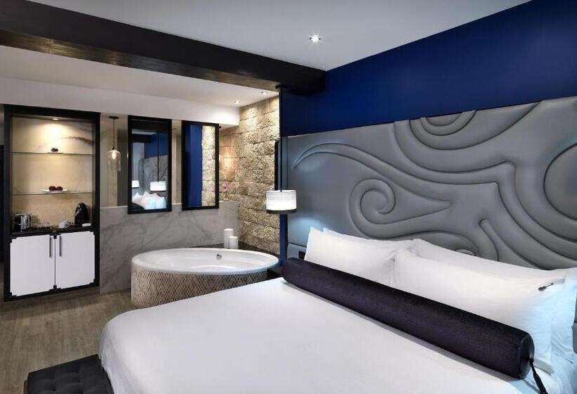 キングサイズベッドのスタンダードルーム, Hard Rock Hotel Riviera Maya   Heaven Adults Only   All Inclusive