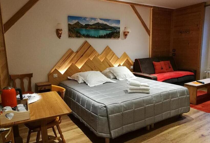 Трехместный Номер Комфорт, Hôtel Du Grand Mont