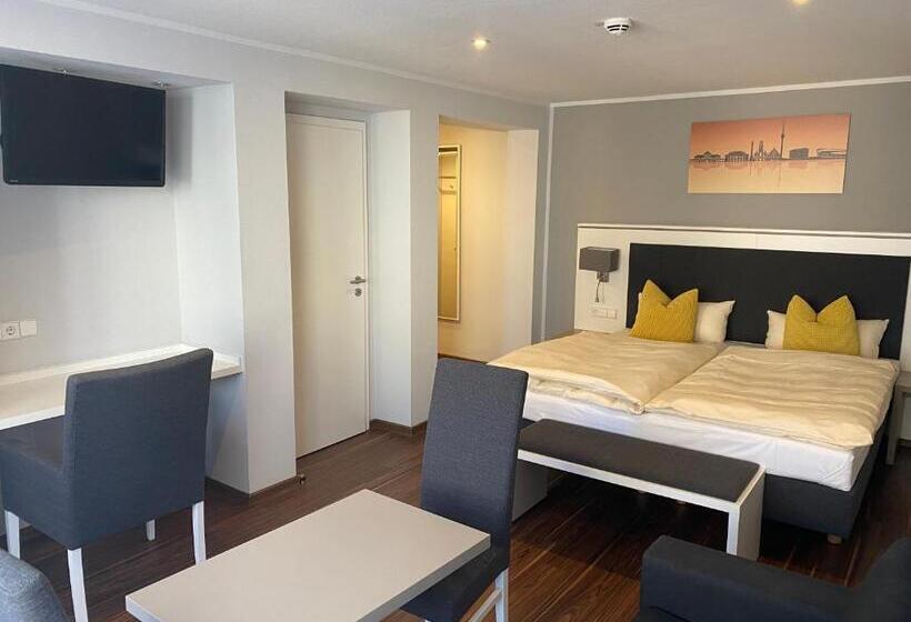 디럭스 룸, Mirage City Hotel Stuttgart Zentrum