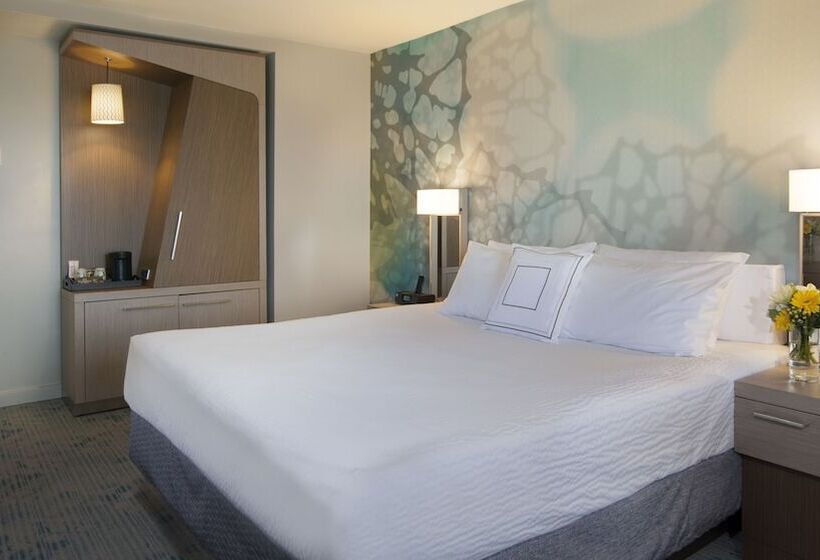 اتاق استاندارد با تخت دوبل و چشم‌انداز دریا, Courtyard By Marriott Isla Verde Beach Resort