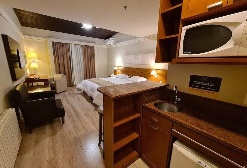 침실 1개 수피리어 아파트, Sky Borges Hotel Alpenhaus   Gramado
