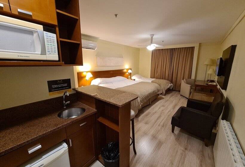 침실 1개 수피리어 아파트, Sky Borges Hotel Alpenhaus   Gramado