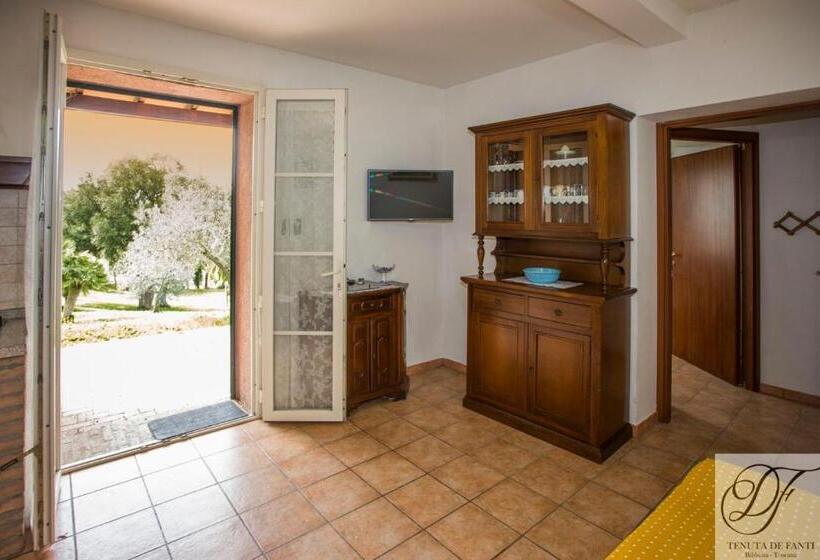 Апартаменты 1 Спальня Вид на Сад, Tenuta De Fanti Agriturismo
