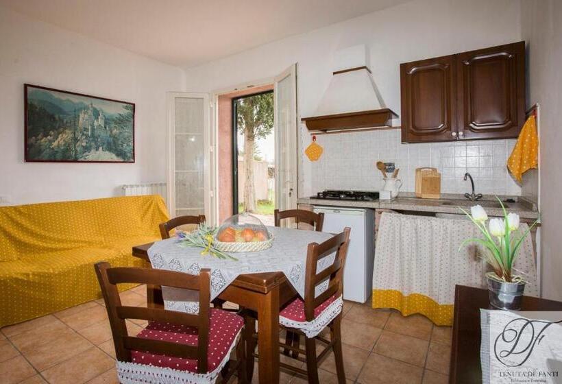 Апартаменты 1 Спальня Вид на Сад, Tenuta De Fanti Agriturismo